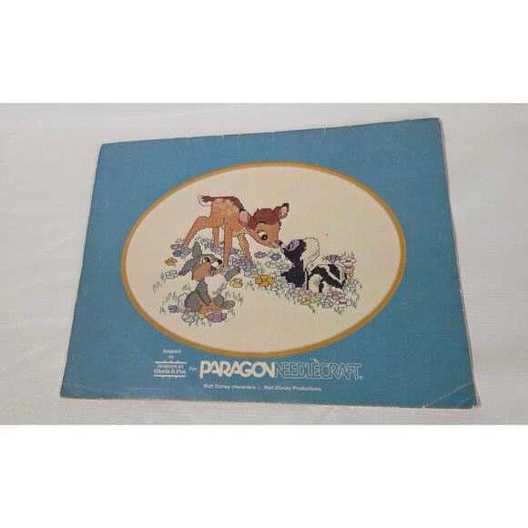 Walt Disney Characters 1980 Counted Cross Stitch Paragon Needlecraft, book 5070 - Picture 5 of 5